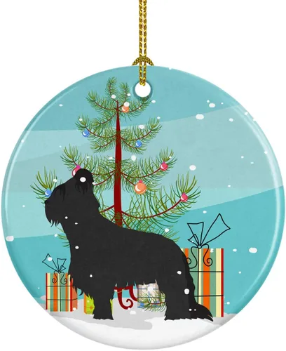 Vista 69 de Caroline's Treasures Cavalier King Charles Spaniel - Adorno de cerámica para árbol de Navidad, decoración colgante para el hogar, Navidad, fiestas