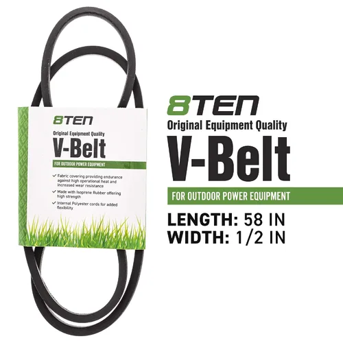 Vista 2 de 8TEN Correa de transmisión para MTD Cub Cadet RT60 RT65 RT65E RT65ES RT65H RTS50 FT24 RB-550 Tillers 754-0434 954-0434