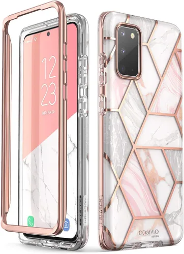 Vista 8 de i-Blason Cosmo Series - Carcasa para Samsung Galaxy S20 5G (versión 2020), diseño protector contra golpes, delgado y elegante sin protector