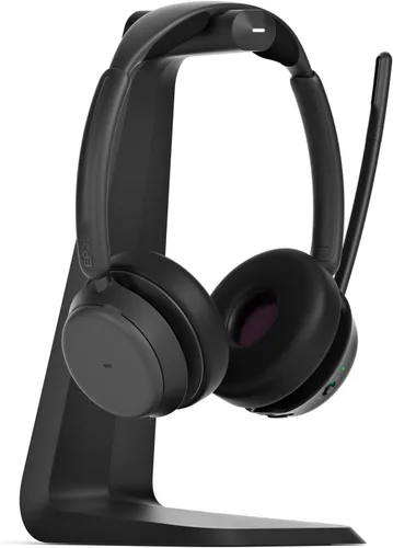 Vista 11 de EPOS Impact 1061 ANC - Auriculares Bluetooth de Alto Rendimiento para PC - de Doble Cara, Cancelación Avanzada de Ruido, EPOS AI, Audio de Banda