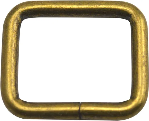 Vista 6 de Wuuycoky Bronze Rectangle Rings Loop Ring No Welded for Strap Webbing Belts Buckle