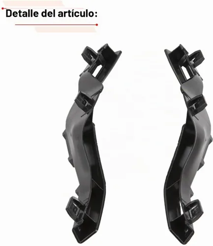 Vista 7 de 1PAIR Soporte de parachoques delantero compatible con Ford Escape Para 2008 2009 2010 2011 2012 Año, para 8L8Z17E814A 8L8Z17E814B