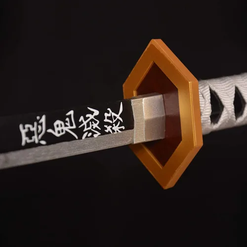 Vista 67 de SV Anime Demon Slayer Sword Katana 41 Inch Decorative Collectible Gift Cosplay Sword，Various Styles Available