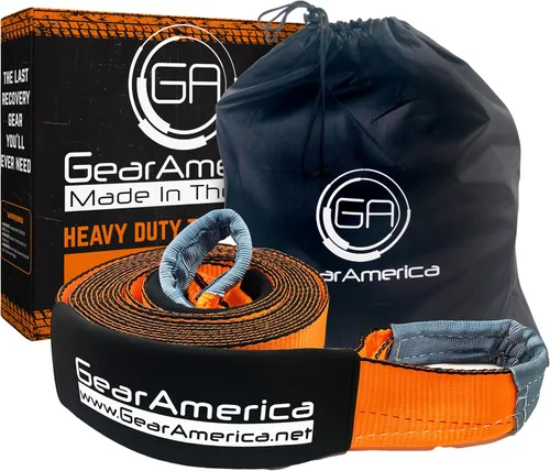 Vista 16 de GearAmerica - Correas de remolque/recuperación 3.1 in x 50