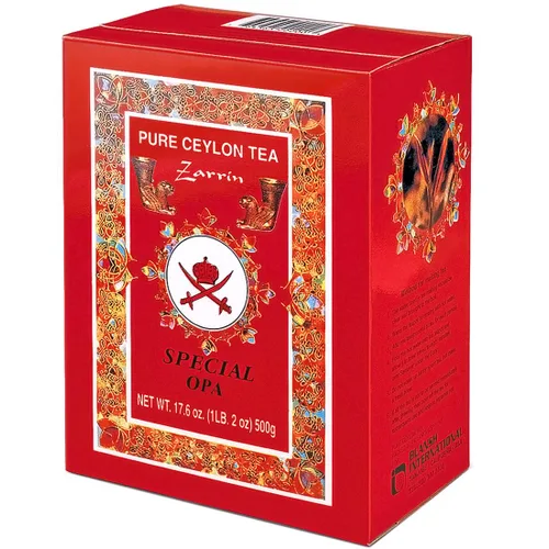 Vista 2 de Zarrin - Té Puro Ceilán OPA, Naranja Pekoe A, 1LB (454g), Té de Hojas Sueltas