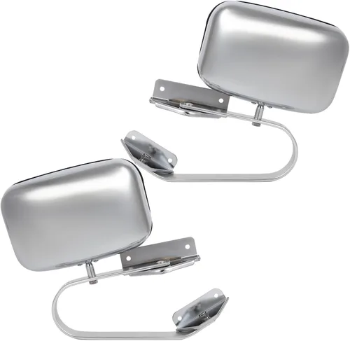 Vista 8 de SCITOO Espejos retrovisores laterales para Ford F-150 F-250 para F-350 F450 Ranger Bronco Explorer Truck Pickup plástico por repuesto espejos