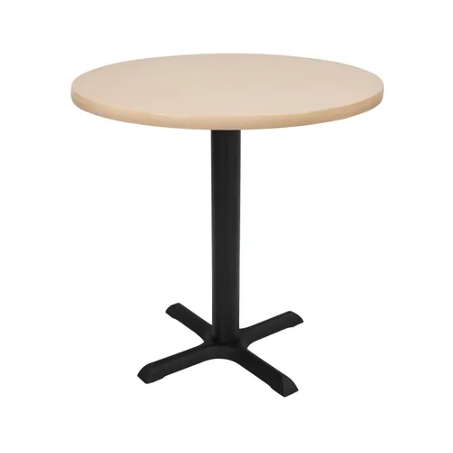 Vista 18 de Factory Direct Partners Mesa redonda tipo bistró de 30 pulgadas, mesa de comedor moderna, café, mesa de cóctel para espacios pequeños, parte Madera
