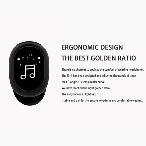 Vista 8 de XUMIUZIY Wireless Single Earbud, Touch Control BT 5.0 with 8mm Dynamic Driver, 3H Playtime IPX4, for Workouts Commuting (Black)