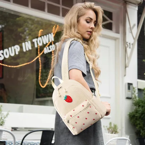 Vista 5 de Mini mochila para niñas resistente al agua pequeña mochila bolso de hombro para mujeres adultos niños viaje escolar