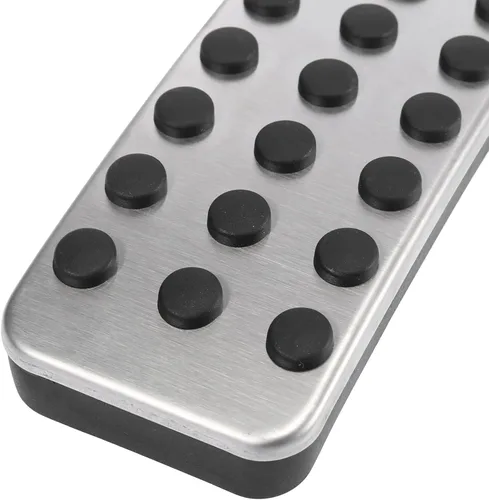 Vista 5 de X AUTOHAUX 3 piezas de coche antideslizante freno gas pedal pastillas acero inoxidable acelerador pedal cubiertas para Mercedes-Benz