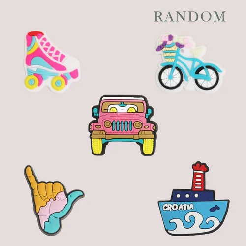Vista 6 de 50,100 dijes para zapatos que no se repiten, decoración de zapatos, regalos de fiesta para niños, niñas, niños y mujeres