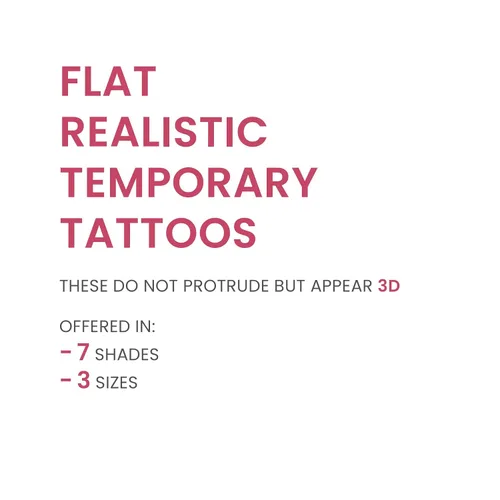 Vista 8 de TataTattoos - Tatuajes temporales realistas para pezón/areola, no quirúrgicos para recuperación de mastectomía, para postcirugía de cáncer de mama