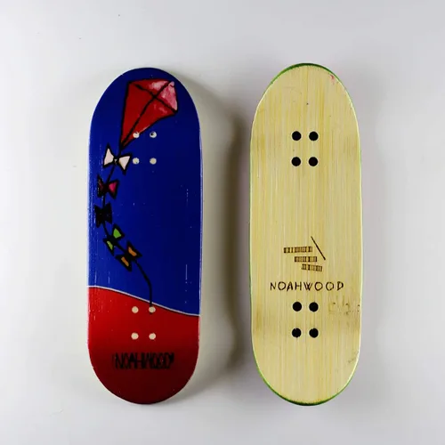 Vista 2 de NOAHWOOD 8.0 Diapasones Mini Skateboarding (NW8.0 360 Flip Deck) + (actualización NW Prince de 1.43 pulgadas) +
