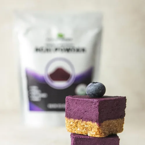 Vista 3 de Mayan's Secret - Polvo orgánico de acai liofilizado - 4 oz (114 g) Perfecto para batidos, cuencos, postres y bebidas Superalimento Antioxidante