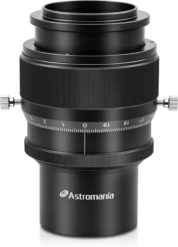 Vista 8 de Astromania Enfoque para telescopio, enfoque helicoidal doble de 1.25" para 1.25" - Orientación fija