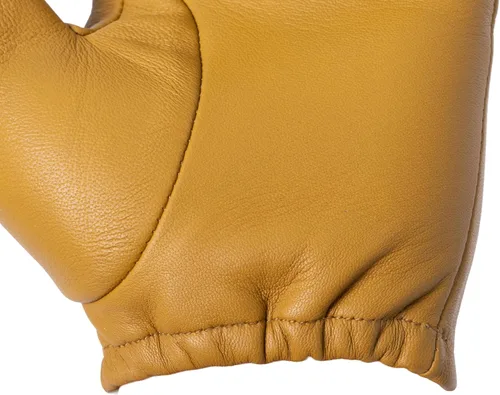 Vista 2 de Guantes Patrol-X para hombre (100% cuero Cabretta) para conducción táctica de policía, tiros y conducción en motocicleta (finos y sin forro)
