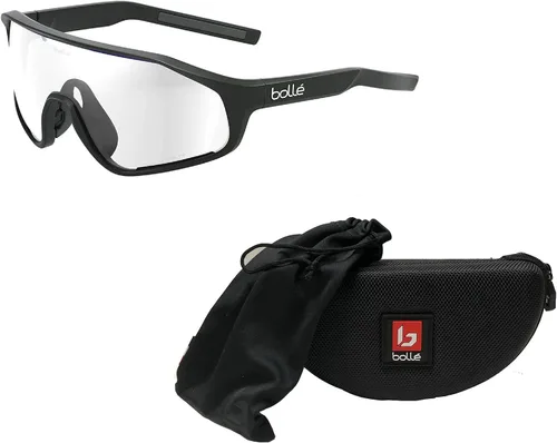 Vista 3 de bollé Gafas de sol rectangulares Shifter para hombres y mujeres + paquete con kit de gafas de cortesía de diseñador iWear
