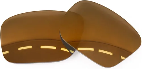 Vista 2 de Lentes de repuesto polarizadas de 0.063 in para gafas de sol Oakley Holbrook Family, Tungsteno Oro - Policarbonato Polarizado, talla única