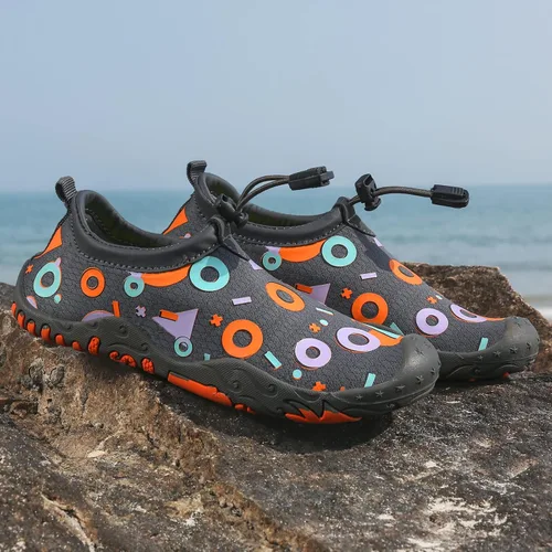 Vista 7 de Zapatos acuáticos para niños y niñas, tenis de verano para deportes al aire libre, ligeros, de secado rápido, calcetines acuáticos para atletismo