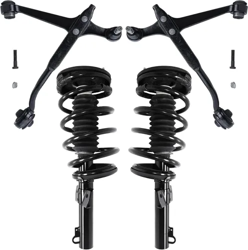 Vista 141 de Detroit Axle - Kit de brazos de control delantero para Acura 2004-2008 TSX 2003-2007 Honda Accord, 2 ensamblajes de brazos de control inferiores 2