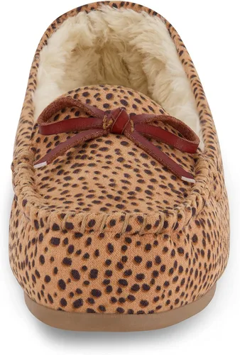 Vista 3 de CUSHIONAIRE - Pantufla tipo mocasín Sabina, para mujer, con espuma viscoelástica