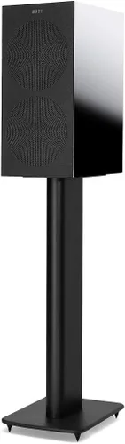 Vista 3 de KEF Altavoces R3 Standmound (par, negro)