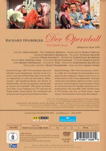 Vista 2 de Heuberger Richard - The Opera Ball Der Opernball