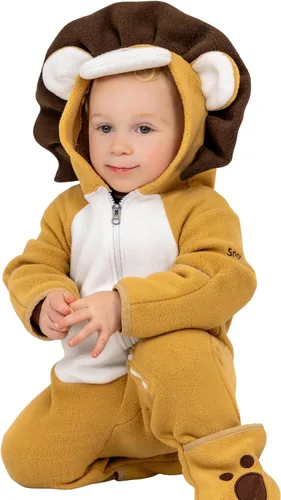 Vista 3 de Snonook Fleece Baby Bunting Unisex Baby Pram with Hood, Fold-Over Mittens & Footies, Baby Winter Suit - Fleece Baby Coats