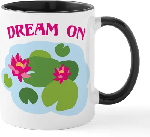 Vista 92 de CafePress Living The Dream Mugs Taza de café de cerámica de 11 oz (11.0 fl oz)