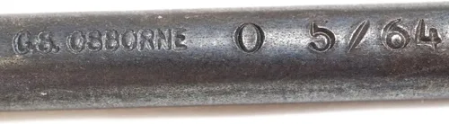 Vista 3 de Osborne Serie No. 245 Punzones redondos (5/64" (2 mm))