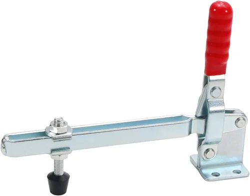 Vista 5 de Utoolmart Abrazadera de palanca vertical GH-101-E Abrazadera de liberación rápida 396.8 lbs Capacidad de retención 1 PC