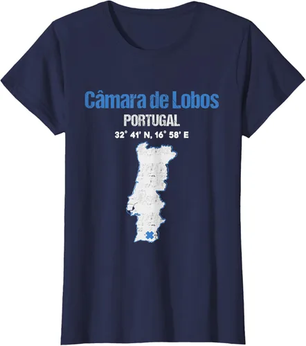 Vista 32 de Camiseta Câmara de Lobos Portugal City