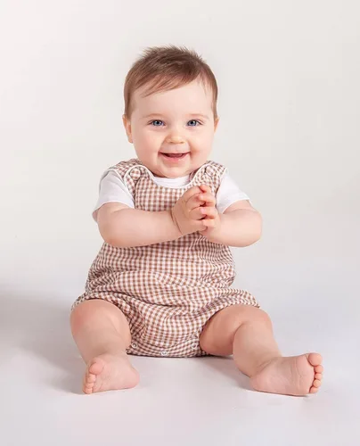 Vista 3 de Lil cactus Mameluco de burbujas de una pieza para bebés y niños pequeños y niñas