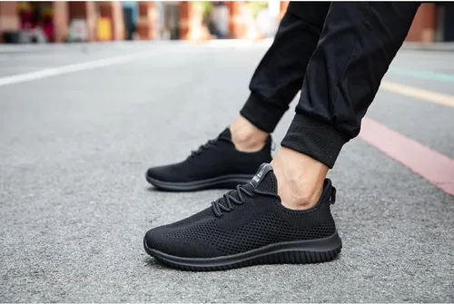 Vista 5 de BXYJDJ Zapatos deportivos para correr para hombre, para caminar, atléticos, gimnasio, fitness, deportes, ligeros, informales, para trabajo, correr