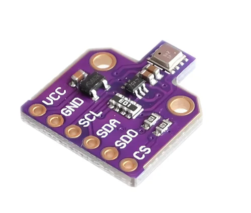 Vista 4 de Módulo de sensor de presión de temperatura y humedad BME680 CJMCU-680, gas de baja potencia, sensor de presión ultrabaja, placa de desarrollo