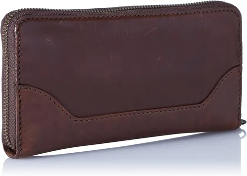 Vista 2 de FRYE Cartera de piel con cremallera Melissa