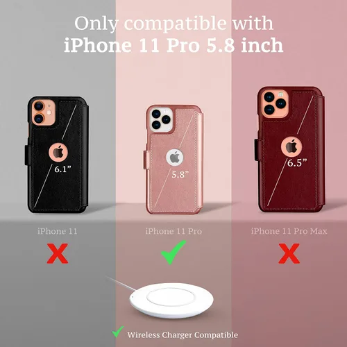 Vista 3 de LUPA - Funda tipo cartera para iPhone 11 Pro y Pro Max