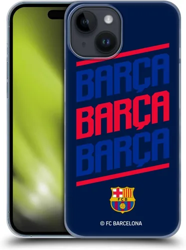 Vista 9 de Head Case Designs Funda rígida con licencia oficial del FC Barcelona Barca Crest Graphics compatible con Apple iPhone 15