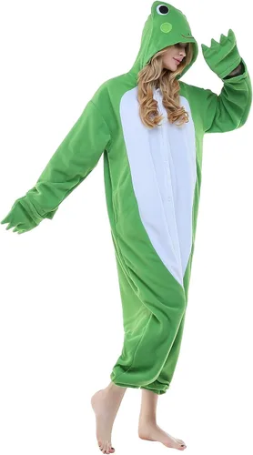 Vista 5 de CANASOUR Adult Halloween Onesie Pajamas Anime Unisex Cosplay One Piece Anime Cosplay Christmas Party Costume