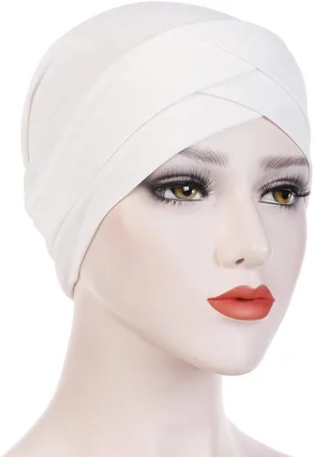 Vista 2 de Hijab Bufandas Hijabs Undercap con lazo ajustable islámico musulmán gorro gorro para mujer 2023