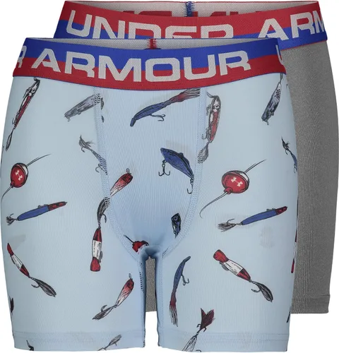 Vista 4 de Calzoncillos Under Armour ajustados tipo bóxer para niño Valle Etch