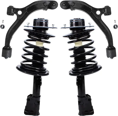 Vista 218 de Detroit Axle - Ejes de eje CV delantero izquierdo y derecho + Reemplazo de juntas esféricas de brazos de control inferiores delanteros para Ford