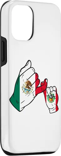 Vista 3 de iPhone 15 Parent and child Mexico Peru family Case