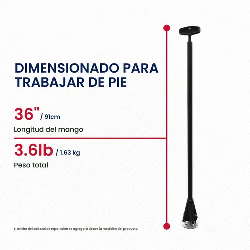 Vista 3 de Standard Golf Company Greenskeeper - Herramienta de reparación de marcas de pelotas – Restaura sin esfuerzo las divisiones en el verde con mango