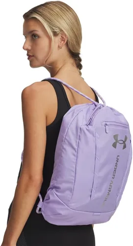 Vista 5 de Under Armour Mochila Hustle unisex, (538) moradoplateado metálico, talla única