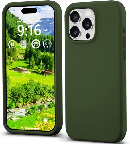 Vista 16 de IceSword Funda compatible con iPhone 15 Pro Max – Luz protectora Slam, suave antiarañazos, pastel lindo [a prueba de golpes] 6.7 pulgadas 15PM Azul