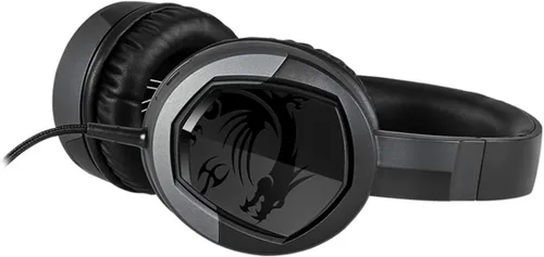 Vista 2 de msi Micrófono desmontable para videojuegos, diseño de diadema ligero y plegable, auriculares para juegos (Immerse GH30 V2)