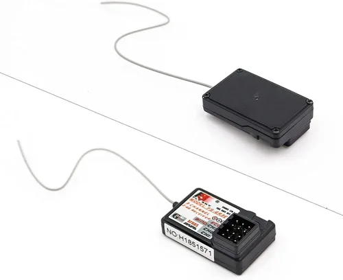 Vista 4 de Flysky FS-GR3E Receptor AFHDS de largo alcance 3CH 2.4GHz Receptor de superficie para FS-GT2 FS-GT2B FS-GT3B FS-GT3C FS-IT4S Transmisor RC Car Boat