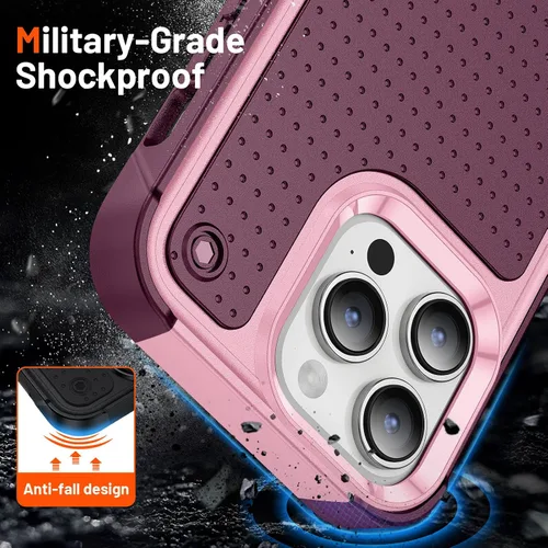 Vista 396 de Jeylly Funda para iPhone SE/Funda para iPhone 5S, Exterior de Plástico Duro que Absorbe Golpes + Interior de Silicona de Goma Defensor contra