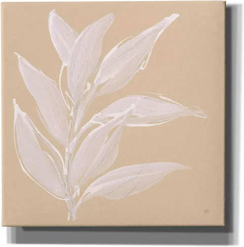 Vista 9 de Epic Graffiti 'Leaf Study II' por Chris Paschke, lienzo de arte de pared Giclée, 12 x 12 pulgadas
